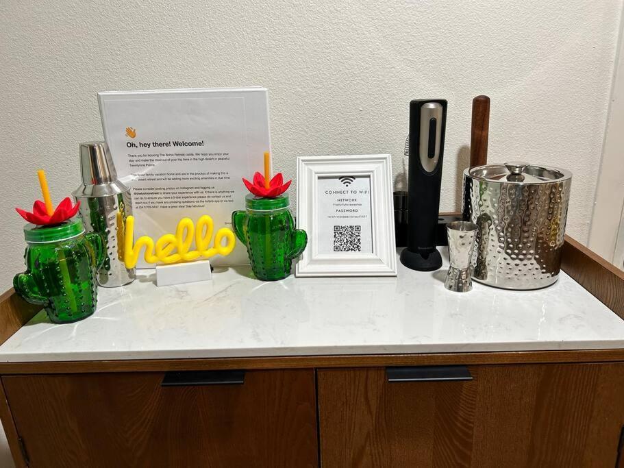 Serene Modern Home Backdoor With Great Wifi, Games, Movies, Patio Seating And Bbq Easy Access To North Joshua Tree National Park In 10 Minutes Twentynine Palms Bagian luar foto